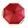 Зонт женский 3 сложения полуавтомат полиэстер "Кайма Город" диаметр купола 112см 8 спиц