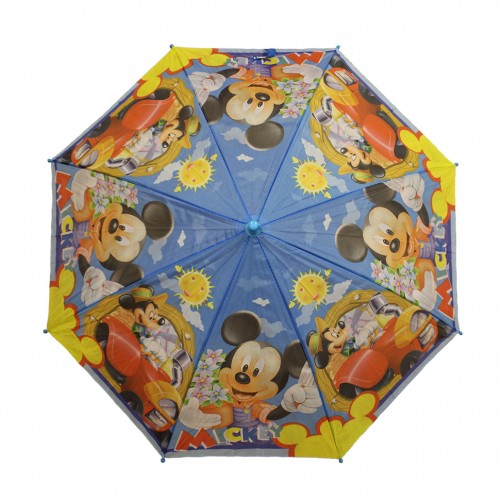 Зонт детский Микки Маус трость 8 спиц