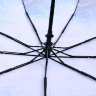 Зонт женский 3 сложения автомат "Эффект мозайки" 9 спиц